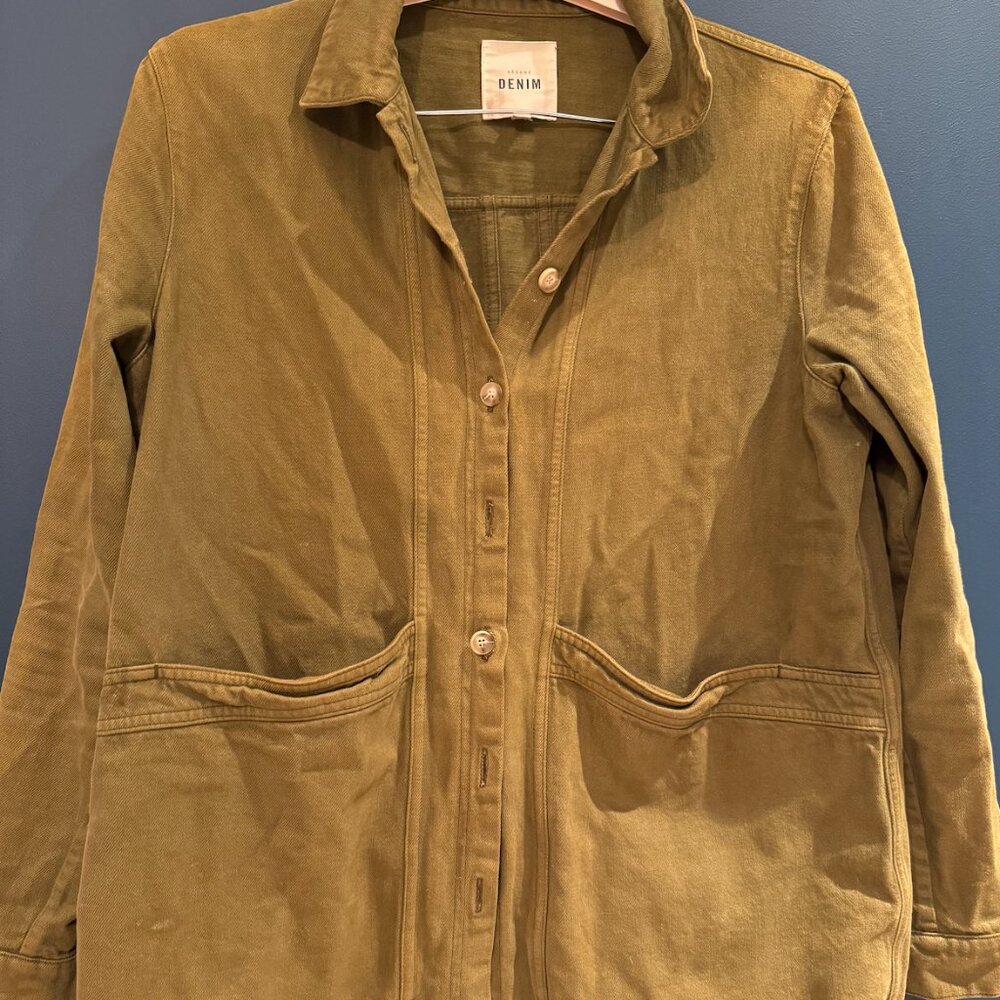 Sezane Will Jacket Khaki M - Picture 3 of 5